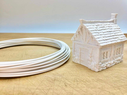 Fiberlogy PLA MINERAL Filament - Sample Size 20-45g (Sample) Satin Finish, High Detail, Precise for Artists and Unique Applications, 1.75mm