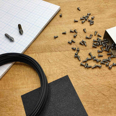 Fiberlogy R PLA Filament - Sample Size 1.75mm, 20-45g (Sample) 100% Recycled PLA, Biodegradable, Easy to Print, Color Anthracite