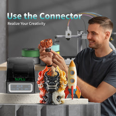 SUNLU Filament Connector FC01, Fusion Splicer, Weldable to 1.75mm PLA, ABS, PETG, PCL, PA and PC Filament