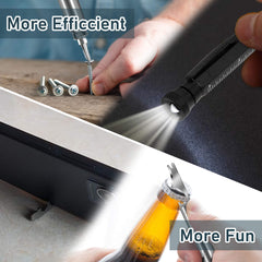 Hanboost 11 In 1 Multi-Tool EDC Pen with Ruler, Level, Bottle Opener for Handyman