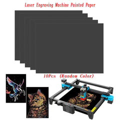 Twotrees Laser Engraving Machine Color Gradient Drawing Paper Set DIY