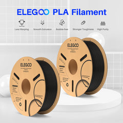 PLA Filament 1.75mm Black 10KG