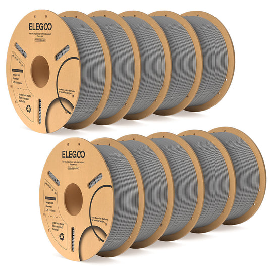PLA Filament 1.75mm Grey 10KG