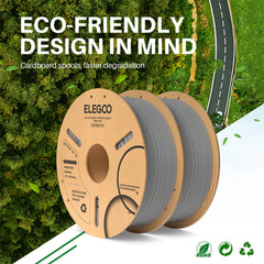 PLA Filament 1.75mm Grey 10KG