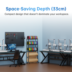 BIQU Panda Feed Rack Stackable Organizer for 3D Printing Filament Home Storage and Easy Installation