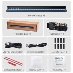 BIQU Panda Status Customizable RGB for Print Progress and Error Alerts with Wi-Fi Control for Bambu Lab X1/P1/A1 Series