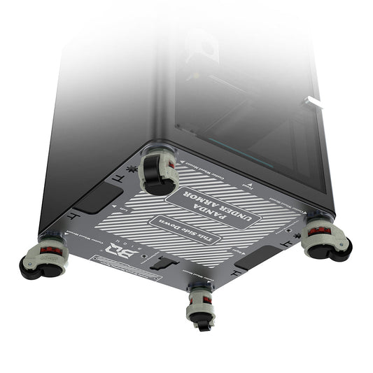 BIQU Panda Under Armor PX Aluminum Base Protective Strap Lightweight and Easy to Move Suitable for Bambu Lab P1/X1/H2D Series