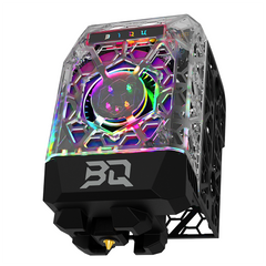 BIQU Panda Jetpack Lightweight Hollow Design Bambu Extruder Front Cover Integrated with Panda Jet Cooling Fan Duct for Bambu Lab P1/X1