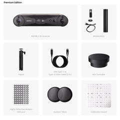 Revopoint INSPIRE 2: Wireless Infrared Laser and Structured Light 3D Scanner