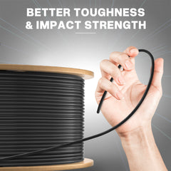 RAPID PLA Plus Filament 1.75mm Black 10KG