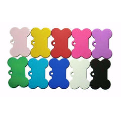 Twotrees 60PCS Bone Double Sides Personalized Dog ID Tags(Buy 2 Get 1 Free)