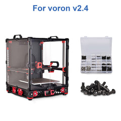 Voron 2.4 CNC Parts Kit V2.0 - DIY Kits 8 Kits Electronics Cable Fastener Heated Bed Motion Panels Frame CNC
