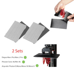 SLA Flexible Steel Build Plate Kits for Anycubic/Elegoo/Phrozen