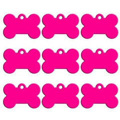 Twotrees 60PCS Bone Double Sides Personalized Dog ID Tags(Buy 2 Get 1 Free)