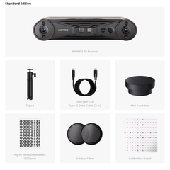 Revopoint INSPIRE 2: Wireless Infrared Laser and Structured Light 3D Scanner
