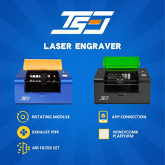 Twotrees TS3-10W Enclosed Diode Laser Engraver (Standdard Version - Blue)