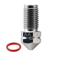 Micro Swiss Brass Plated Wear Resistant Nozzle for Ultimaker 3 / Ultimaker 5s