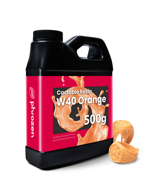 Phrozen Jewelry Castable W40 Resin Orange