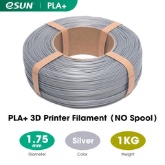 eSUN PLA+ 1.75mm Filaments Refill for 3D Printer No Spool 10PCS