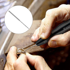 Hanboost Rotary Tool Drilling Bits 12Pcs Set for 2.35mm Shank