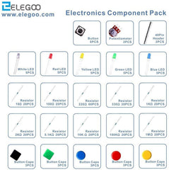Upgraded Electronics Fun Kits (4 Versions) for Arduino, Raspberry Pi, STM32