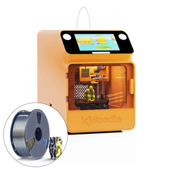 20%OFF Flash Deal | Kidoodle MiniBox A1: 3D Printer for Kids, Unleash Creativity with Kidoodle, 600mm/s High Speed, AutoLiv/Design Safe for Kids/5" Touch Screen, Wi-Fi/App Control, Easy to Install at Home/School