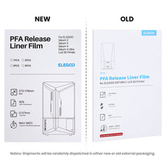 PFA Film for Saturn 2/8K/3/4/4 Ultra/4 Ultra 16K (5 Pcs)