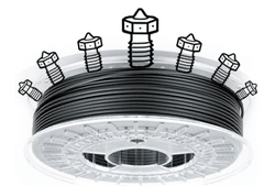 Bundle offer - 1.75mm Carbon Fibre XT-CF20 & E3D 0.4mm Hardened Steel Nozzle