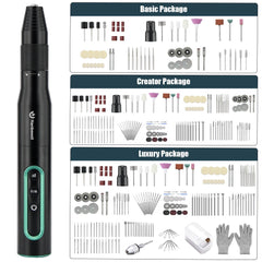 Hanboost S2 Electric Cordless Rotary Tool Kits for DIY Maker & Craftsmen