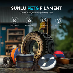 3KG & 5KG Large Spool PETG, ABS 3D Printer Filament Collection