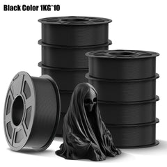 10KG PLA Recycled Filament PLA Series 3D Printer Filament 1KG/Roll