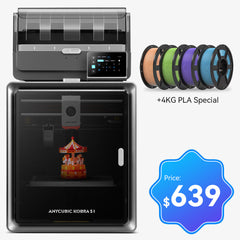 Kobra S1 Combo 4KG PLA Special Bundle - 4 Colors