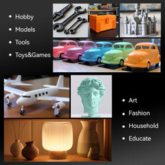 3KG Large Spool PLA Series 3D Printer Filament Collection