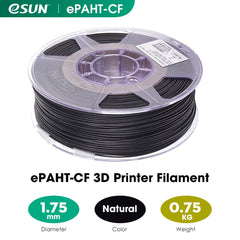 eSUN ePAHT-CF 1.75mm 3D Filament 0.75KG