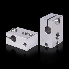 BIQU V6 Heating Block aluminum PT100 3D Printer Parts For E3D V6 Hotend J-head BMG Extruder Titan