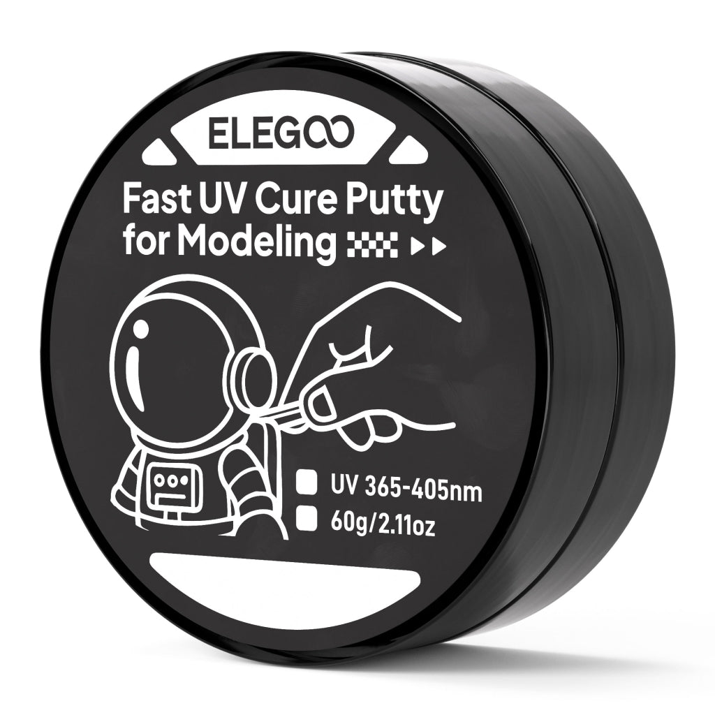 Fast UV Cure Putty