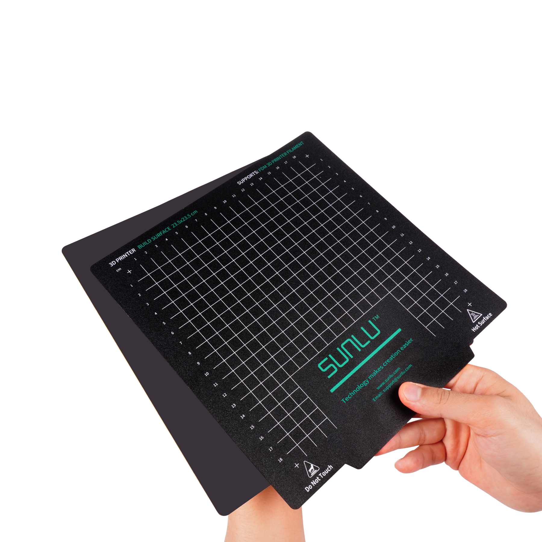 3D Printer Flexible Removable Magnetic Build Plate Heated Bed, 2A+1B( 235*235mm or 310*310mm)