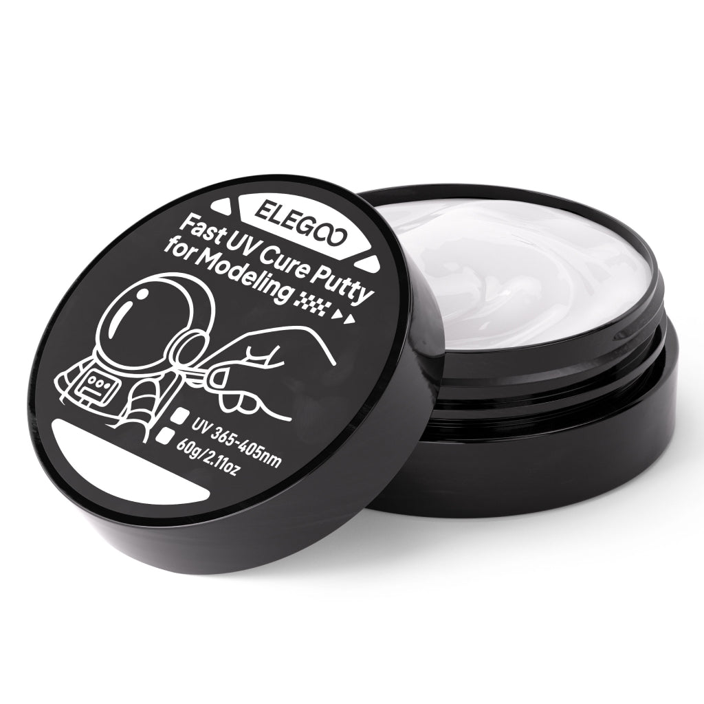 Fast UV Cure Putty