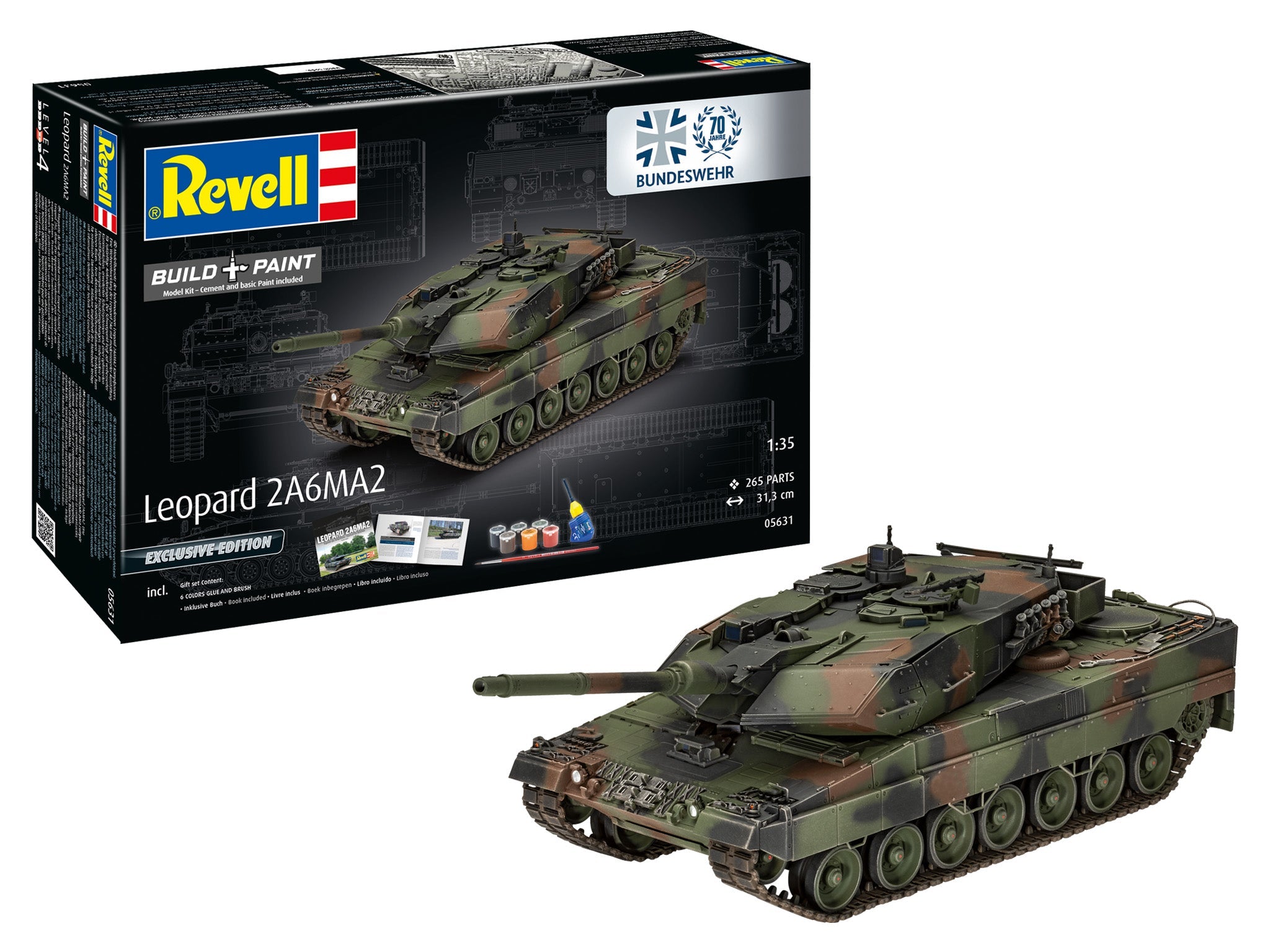 70 Jahre Bundeswehr: Leopard 2A6MA2 "Exclusive Edition"