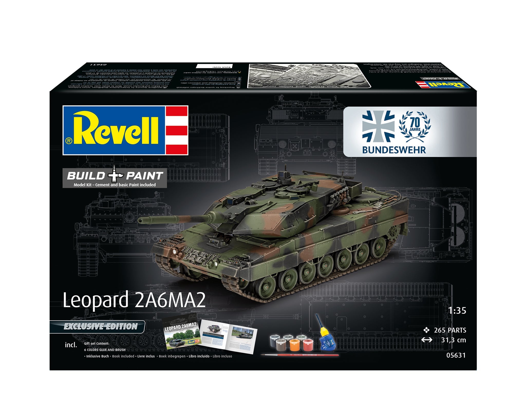 70 Jahre Bundeswehr: Leopard 2A6MA2 "Exclusive Edition"