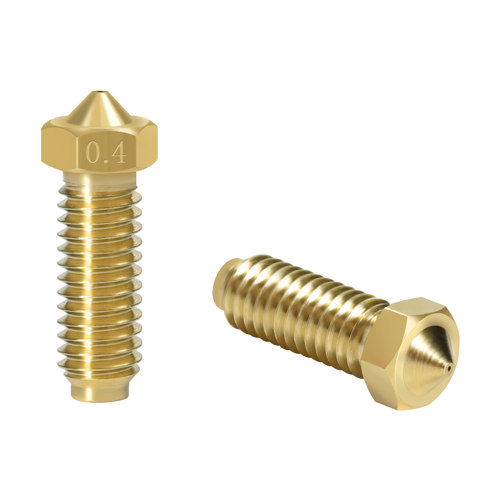 BIQU High Quality Brass Nozzle for 3D Printer Hotend 1.75*0.2/0.4/0.6/0.8/1mm Nozzles for Kobra 2, Kobra 2 Neo, Kobra 2 Pro, Kobra 2 Plus, Kobra 2 Max