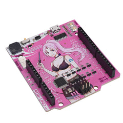 BIQU RGBDuino UNO V1.2 Jenny Greek Duck ATMEGA328P-AU Chip 16MHZ 5V Development Board VS Arduino UNO R3 Upgrade for Raspberry Pi 4 Raspberry Pi 3B