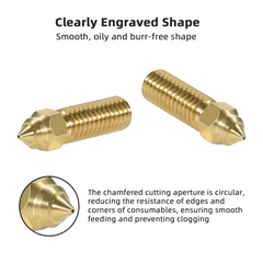 BIQU High Quality Nozzle Brass / Zirconium Copper / Hardened Steel Nozzle for Creality Ender 3 V3 KE K1 / K1 MAX CR-M4