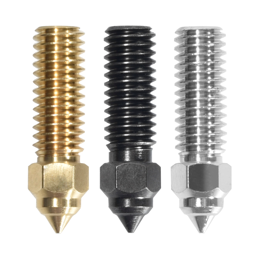 BIQU High Quality Nozzle Brass / Zirconium Copper / Hardened Steel Nozzle for Creality Ender 3 V3 KE K1 / K1 MAX CR-M4
