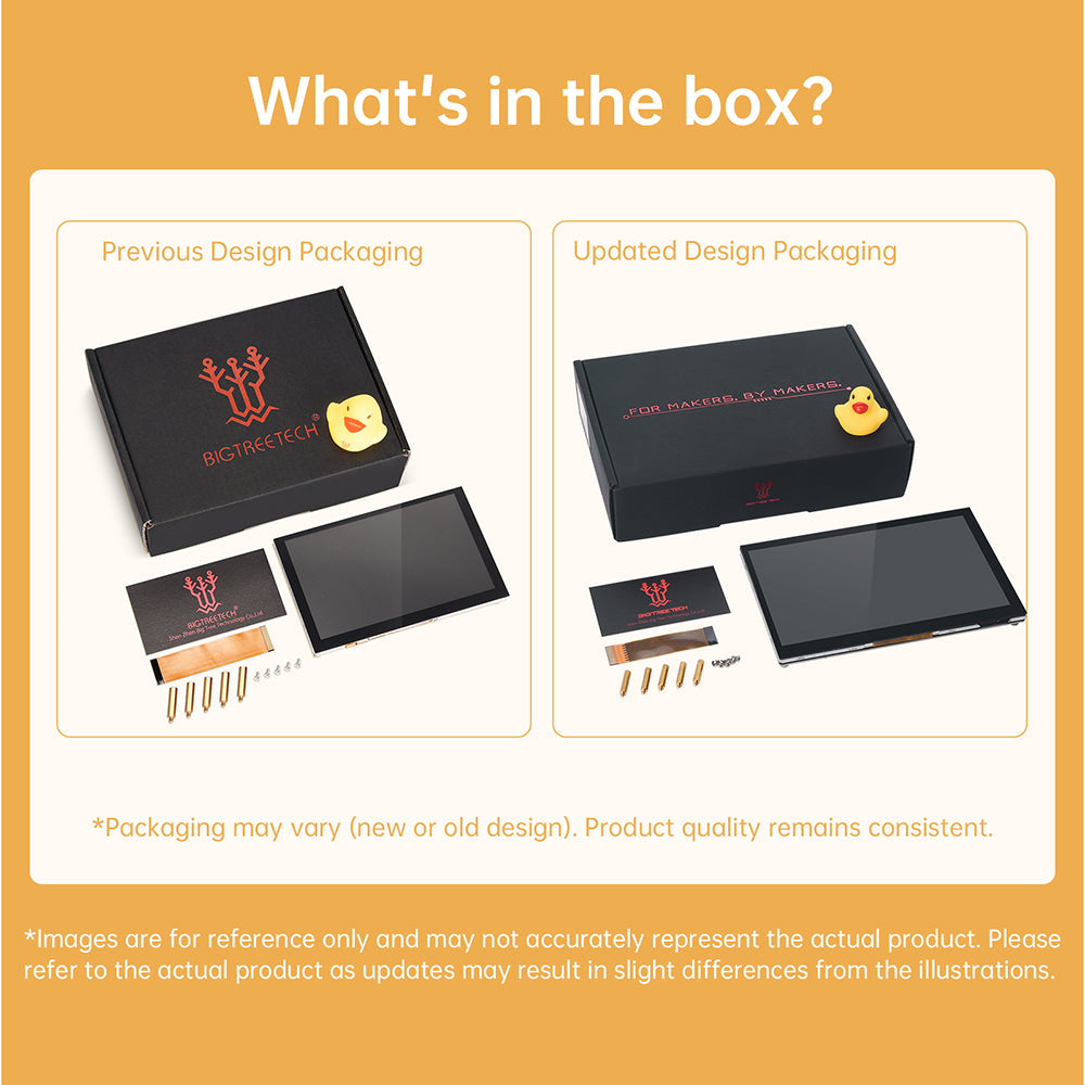 BIGTREETECH PI TFT43 / TFT50 / TFT70 V2.1 Touch Screen for Raspberry Pi/Pi 2