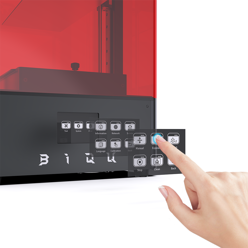 BIQU PISCES 10.3 inch 8K Photocuring LCD 3D Printer