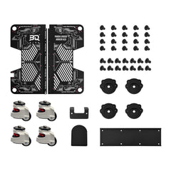 BIQU Panda Under Armor PX Aluminum Base Protective Strap Lightweight and Easy to Move Suitable for Bambu Lab P1/X1/H2D Series