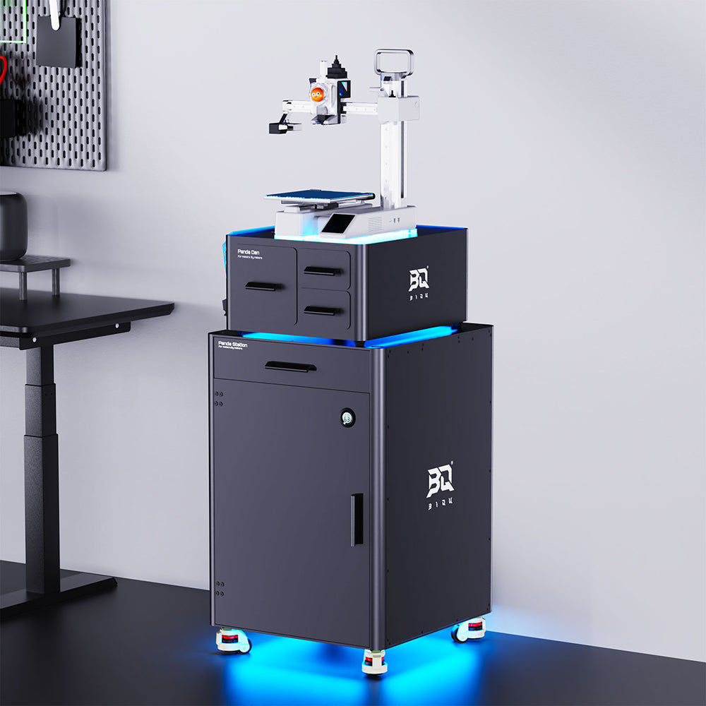 BIQU PANDA-VERSE Storage Solution for Bambu Lab A1 Series – Folded Corners, Expanded Space