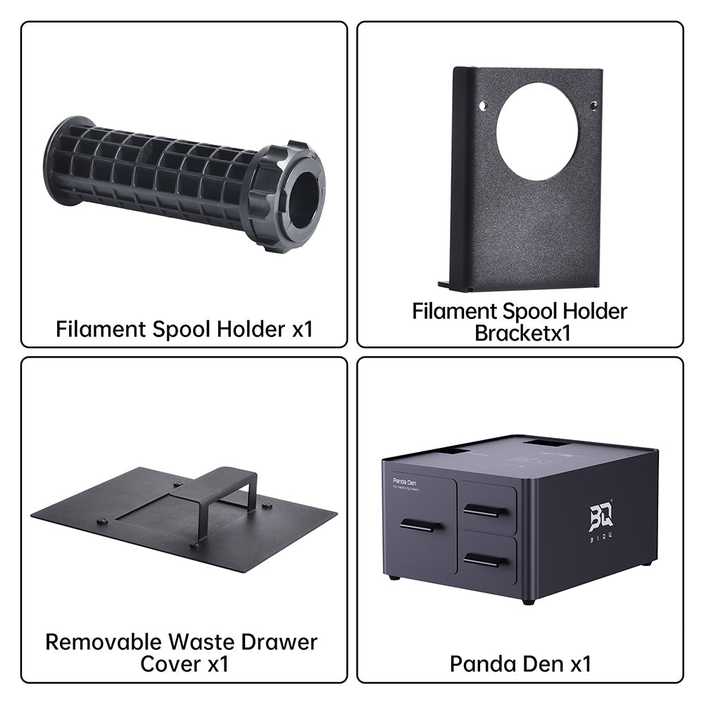 BIQU PANDA-VERSE Storage Solution for Bambu Lab A1 Series – Folded Corners, Expanded Space