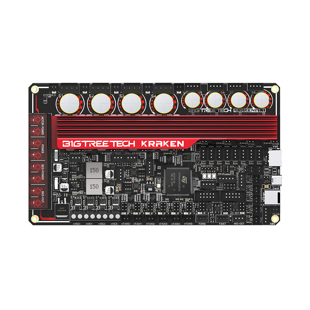BIGTREETECH Kraken V1.1 - High Current, 8-Axis Motherboard